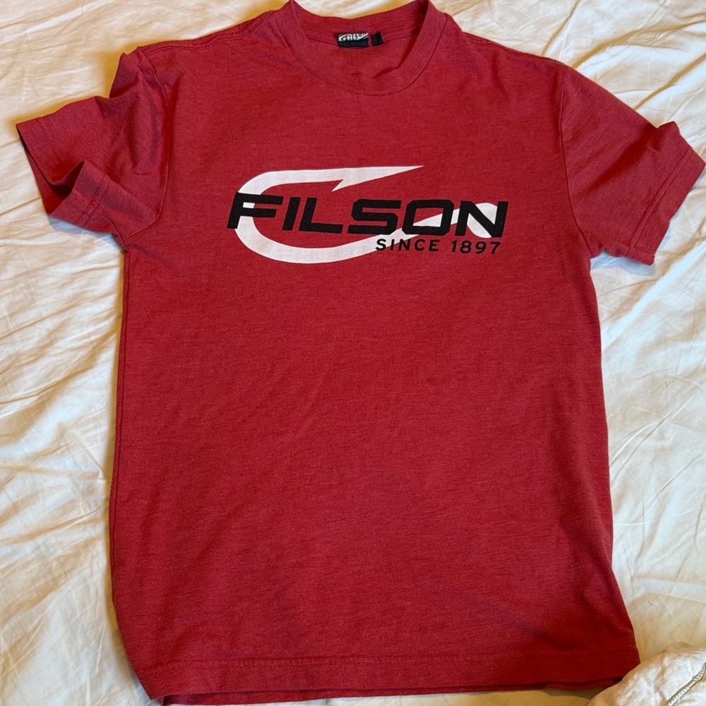 Filson Graphic Red Tee